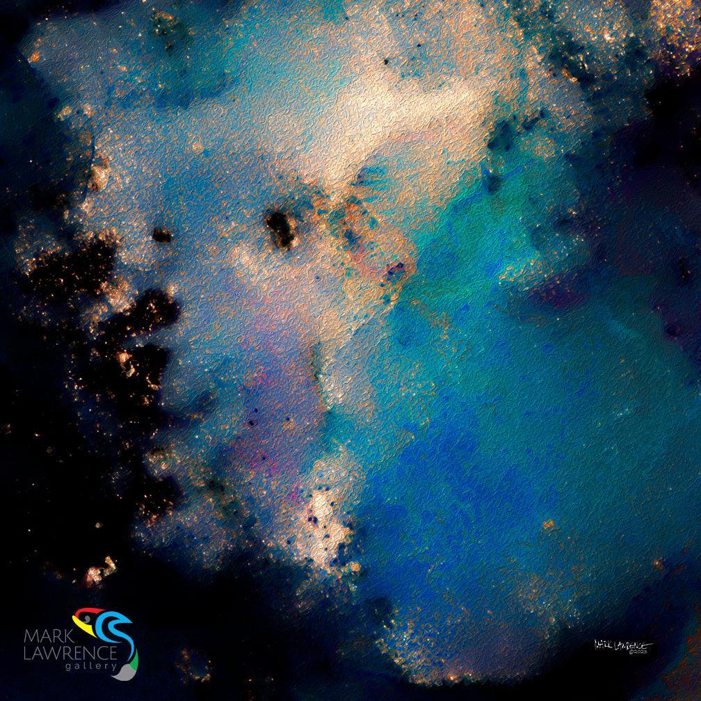 1 Corinthians 14:33. Spirit Of Peace. Limited Edition Christian Modern Art. Ultra-hand embellished and textured with rich brush strokes by the artist. Signed & numbered brightly colored Christian abstract art. For God is not the author of confusion but of peace, as in all the churches of the saints.