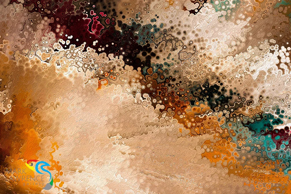 Christian Modern Art. 1 Peter 5:7. Casting Cares