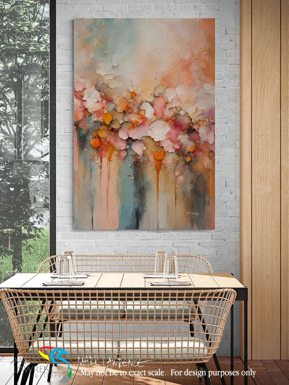 Interior Design Inspiration- 1 Thessalonians 4:14. Heavenly Gathering. Limited Edition Christian Modern Art. Hand embellished & textured giclee paintings with bold brush strokes by the artist. Signed & numbered. Canvas wall art prints. Take heart and be encouraged knowing that those who have fallen asleep in Christ will rise again with Him.
