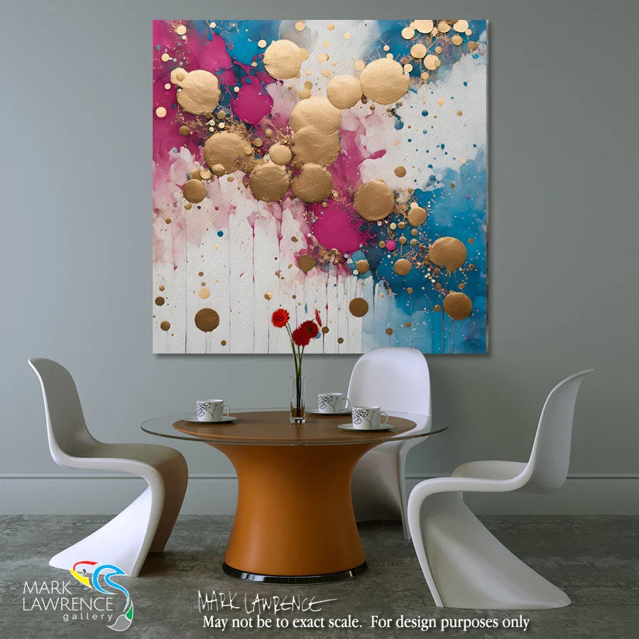 Interior Design Inspiration- Ephesians 1:6. I Am Accepted in the Beloved. Limited Edition Christian Modern Art. You are a masterpiece. A precious creation, and nothing can ever take away your place in the eternal family of God.
