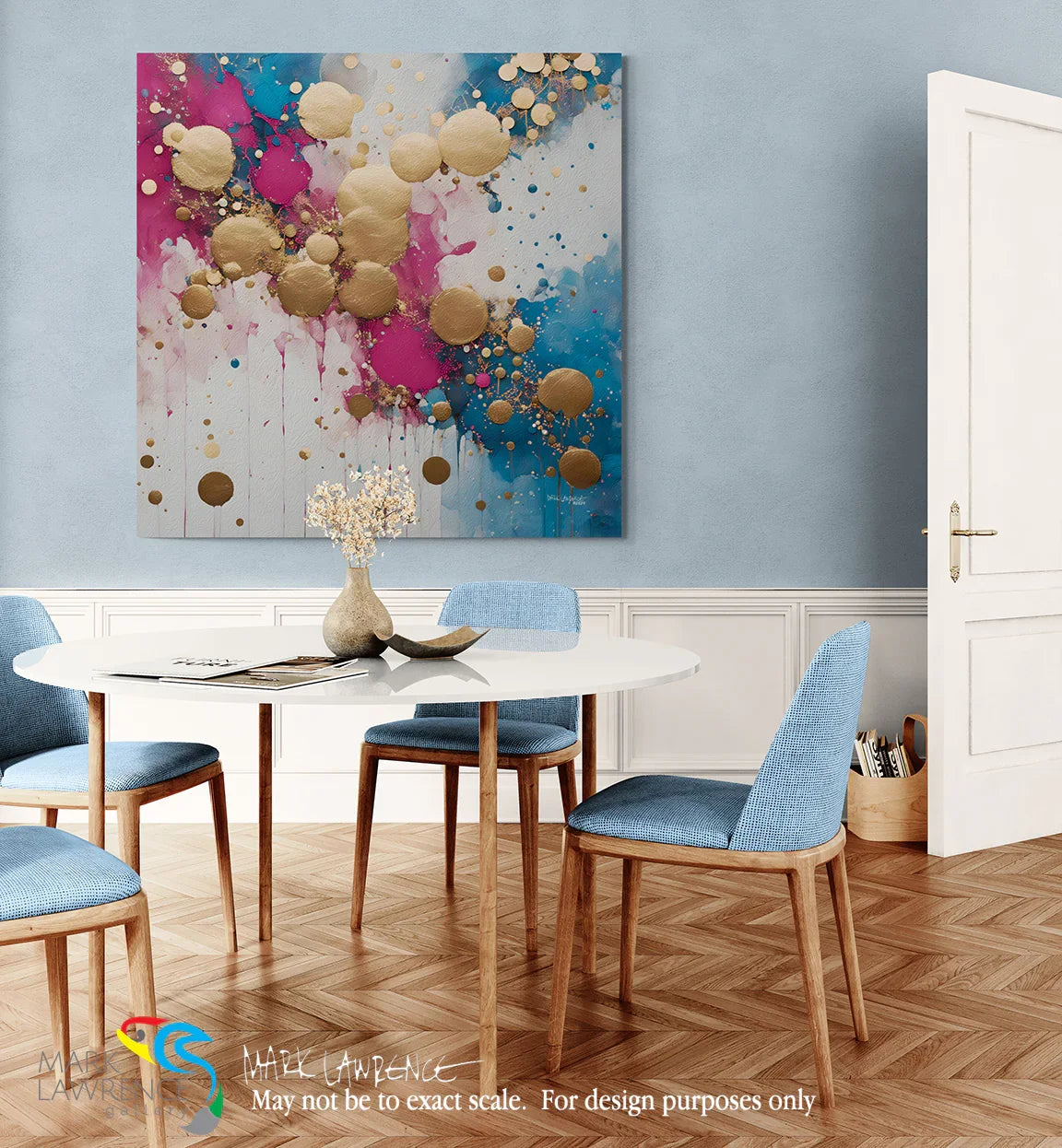 Interior Design Inspiration- Ephesians 1:6. I Am Accepted in the Beloved. Limited Edition Christian Modern Art. You are a masterpiece. A precious creation, and nothing can ever take away your place in the eternal family of God.