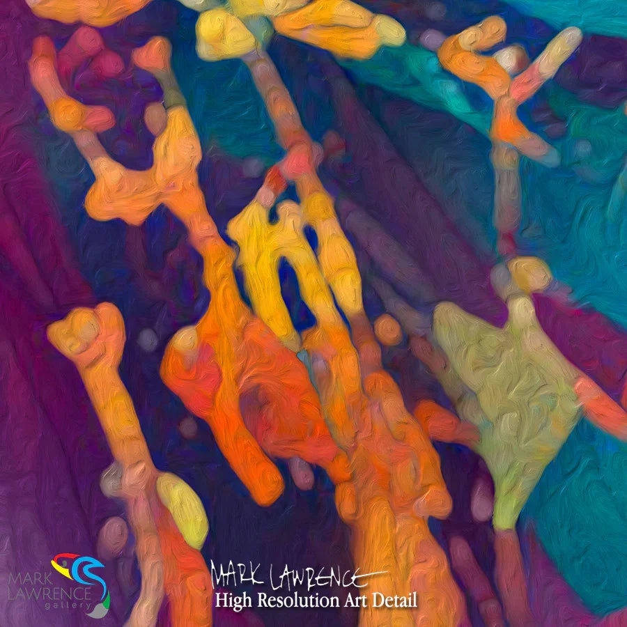Ephesians 4:22-24 Transformed in Truth — close-up brushwork detail, museum-grade giclée by Mark Lawrence