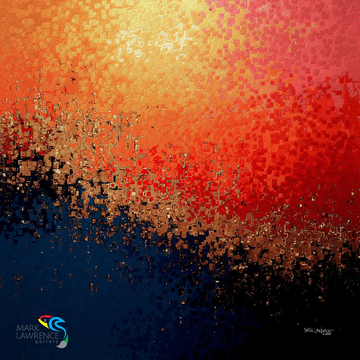 Isaiah 49:2. Forged by His Word. Limited Edition Christian Modern Art. Hand embellished & textured giclee paintings with bold brush strokes by the artist. Signed & numbered. Museum quality on canvas wall art prints. God isn't sharpening you just to sit on a shelf. He’s forging you for a purpose.