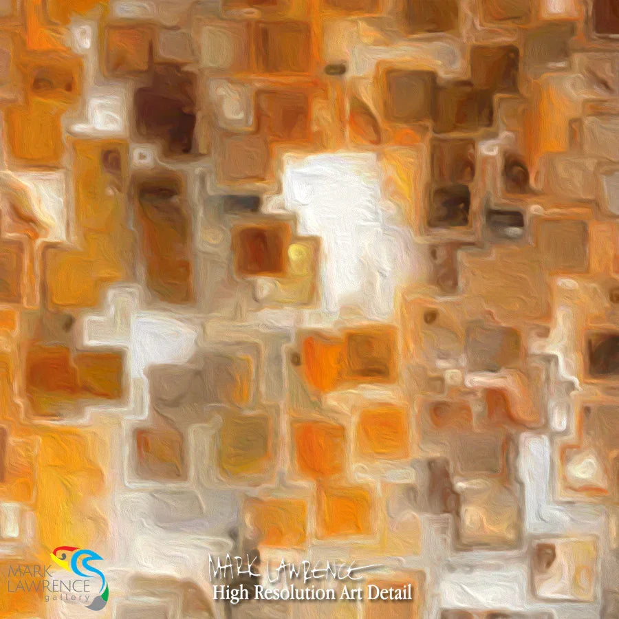 Christian Modern Art. Job 23:10. Golden Pathways