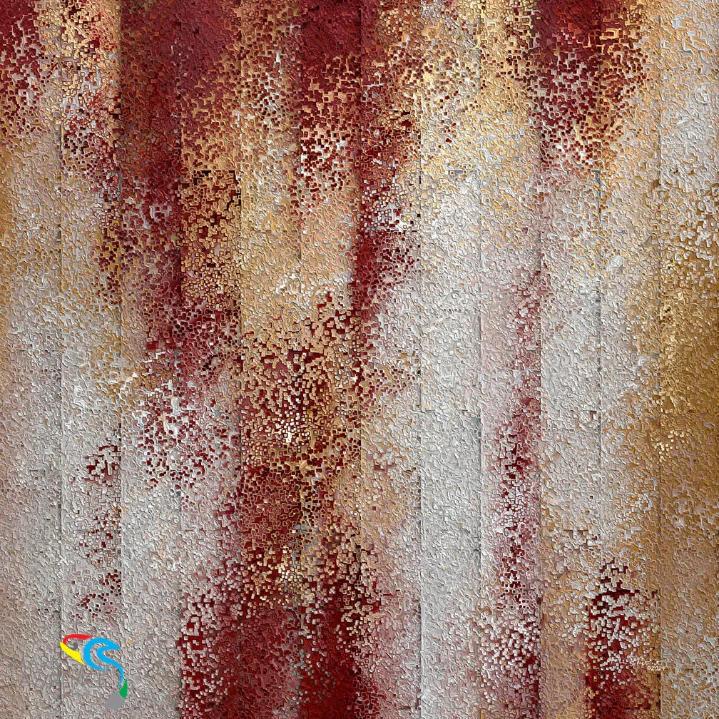 John 14:27. The Key to Continued Peace. Limited Edition Christian Modern Art. Hand embellished & textured giclee paintings with bold brush strokes by the artist. Signed & numbered. Museum quality on canvas wall art prints. Peace with God is the result of being united with God. This is one of Pastor Charles Stanley's Life Principles.