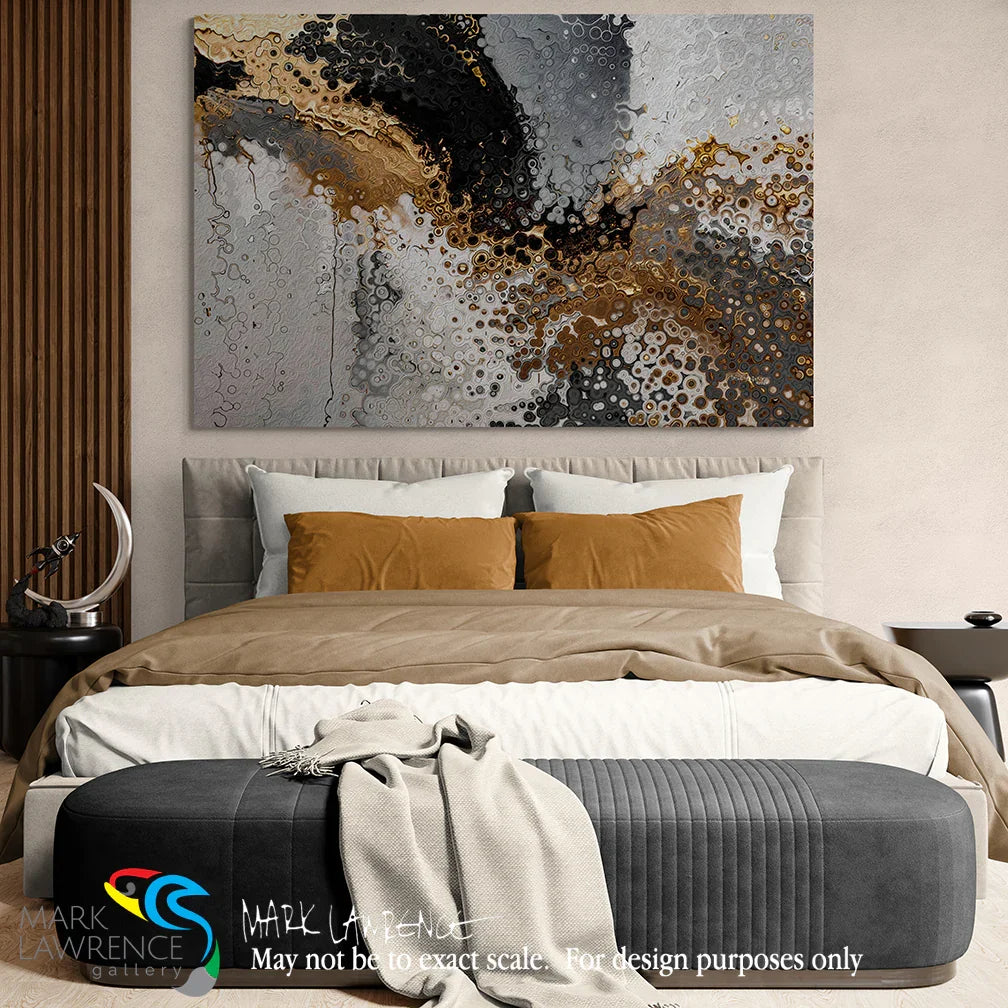 Interior Design Inspiration- John 16:13. Guided by Truth. Limited Edition Christian Modern Art. Hand embellished & textured giclee paintings with bold brush strokes by the artist. Signed & numbered. Museum quality on canvas wall art prints. Let His truth be your compass, leading you to a life of purpose and peace.