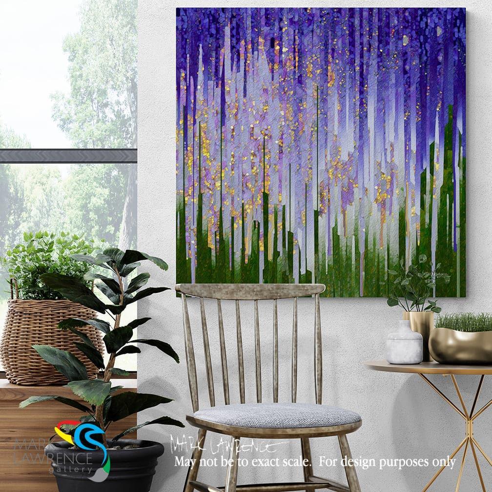 Interior Design Inspiration- Matthew 21:22. Prayer's Promise of Provision. Limited Edition Christian Modern Art. Ultra-hand embellished and textured with rich brush strokes by the artist. Signed & numbered brightly colored Christian abstract art. And whatever you ask in prayer, you will receive, if you have faith. Matthew 21:22