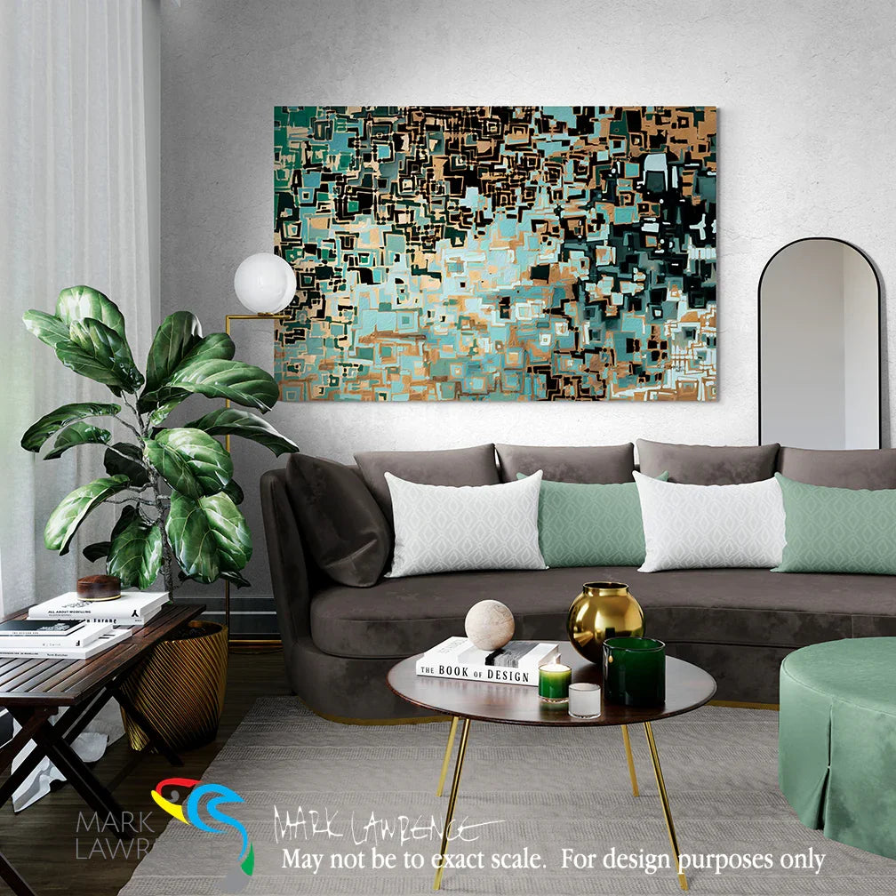 Interior Design Inspiration- Proverbs 11:14. Wisdom's Tapestry.. Limited Edition Christian Modern Art. Hand embellished & textured giclee paintings with bold brush strokes by the artist. Signed & numbered. In the rich tapestry of wisdom, let us weave together our collective insights, finding strength and guidance in the multitude of counsel.