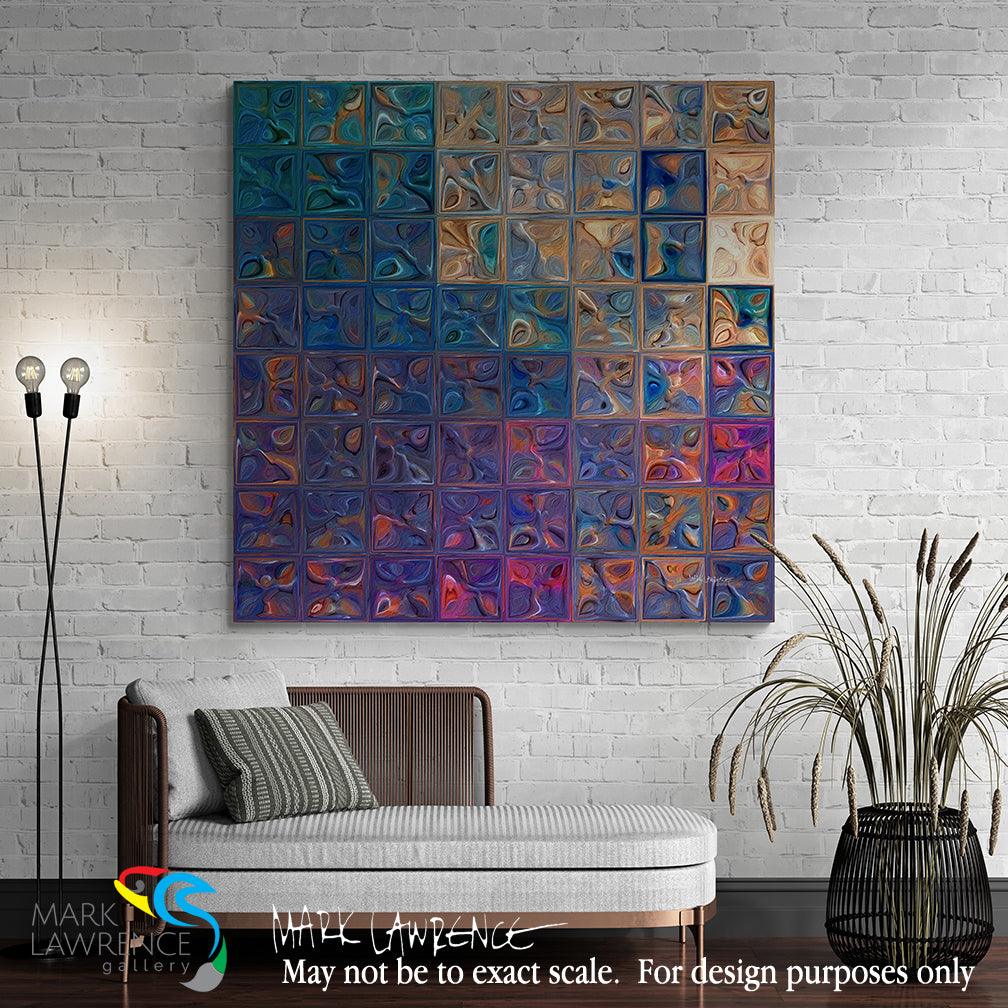 Interior Decorator Inspiration- Proverbs 16:9. Divine Guidance. Limited Edition Christian Modern Art. Ultra-hand embellished and textured with rich brush strokes by the artist. Signed & numbered brightly colored Christian abstract art. A man’s heart plans his way, but the Lord directs his steps. Proverbs 16:9. Find Art That Speaks To You!