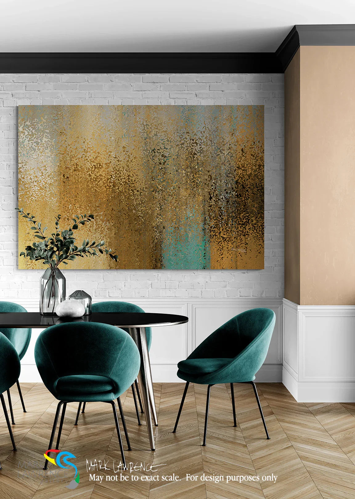 Interior Design Inspiration- Psalm 117: 1-2. Praise and Glory. Limited Edition Christian Modern Art. Hand embellished & textured giclee paintings with bold brush strokes by the artist. Signed & numbered. Museum quality on canvas wall art prints. May this art remind you to glorify Him in all things, trusting in His everlasting grace and mercy.