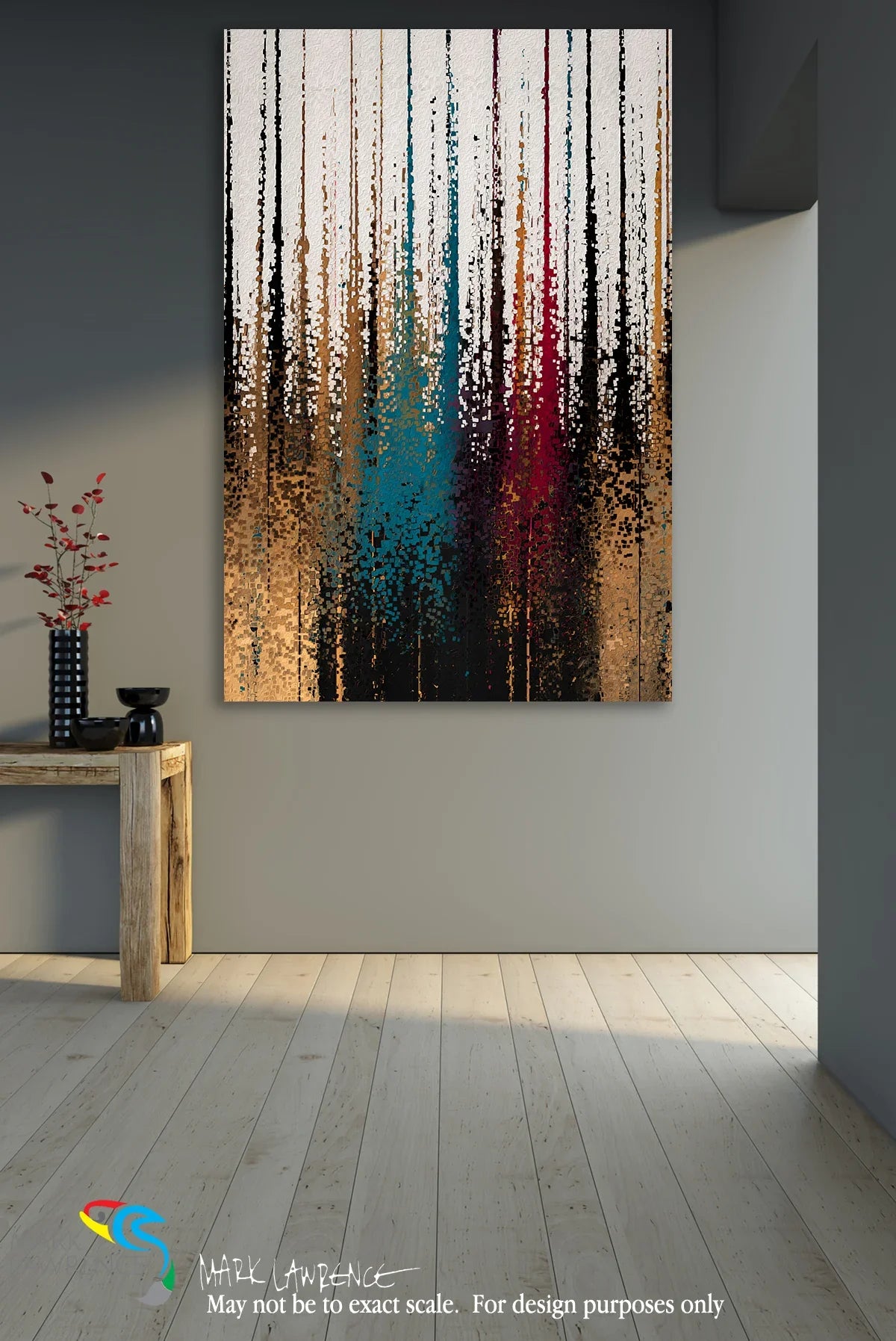 Interior Design Inspiration- Psalm 1:3. Planted, Not Buried. Limited Edition Christian Modern Art. Hand embellished & textured giclee paintings with bold brush strokes by the artist. Signed & numbered. Museum quality on canvas wall art prints. Seek Jesus and get ready for the harvest of greatness that God planted in you.