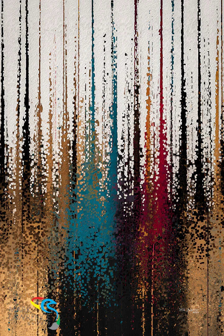 Psalm 1:3. Planted, Not Buried. Limited Edition Christian Modern Art. Hand embellished & textured giclee paintings with bold brush strokes by the artist. Signed & numbered. Museum quality on canvas wall art prints. Seek Jesus and get ready for the harvest of greatness that God planted in you.