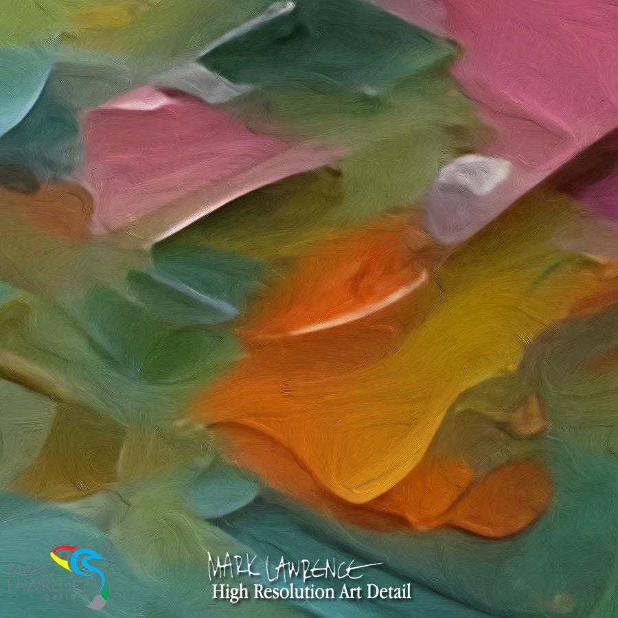 Painting Detail- Psalm 147:18. Stirred by His Word. Limited Edition Christian Modern Art. God’s power can break through the hardest seasons of your life. When He speaks, the cold grip of despair melts away.