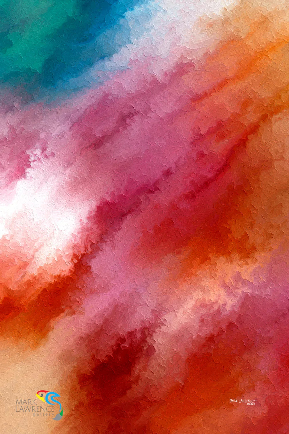 Psalm 18:19. Lifted from Despair. Limited Edition Christian Modern Art. Hand embellished & textured giclee paintings with bold brush strokes by the artist. Signed & numbered. Museum quality on canvas wall art prints. He also brought me out into a broad place; He delivered me because He delighted in me. Psalm 18:19