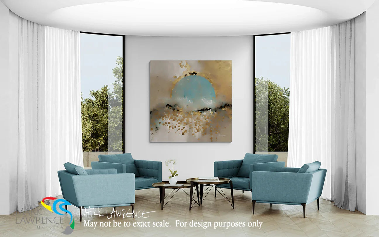 Interior Design Inspiration- Psalm 19:1. Heavens Declare. Limited Edition Christian Modern Art. Ever looked up at the sky and felt small? Well, guess what? The heavens are shouting about God's glory. Hand embellished & textured giclee paintings with bold brush strokes by the artist. Signed & numbered. Museum quality on canvas wall art prints.