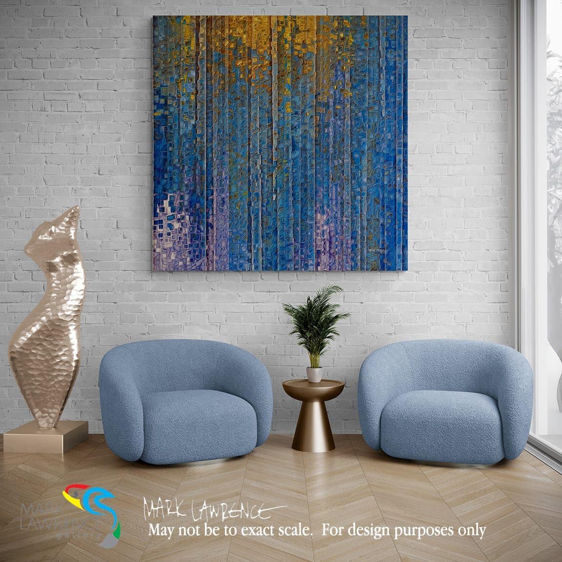 Interior Design Inspiration- Psalm 31:7. Affliction's Joyful Triumph. Limited Edition Christian Art. Ultra-hand embellished and textured with rich brush strokes by the artist. Signed & numbered brightly colored art. I will rejoice and be glad in your steadfast love, because you have seen my affliction; you have known the distress of my soul.