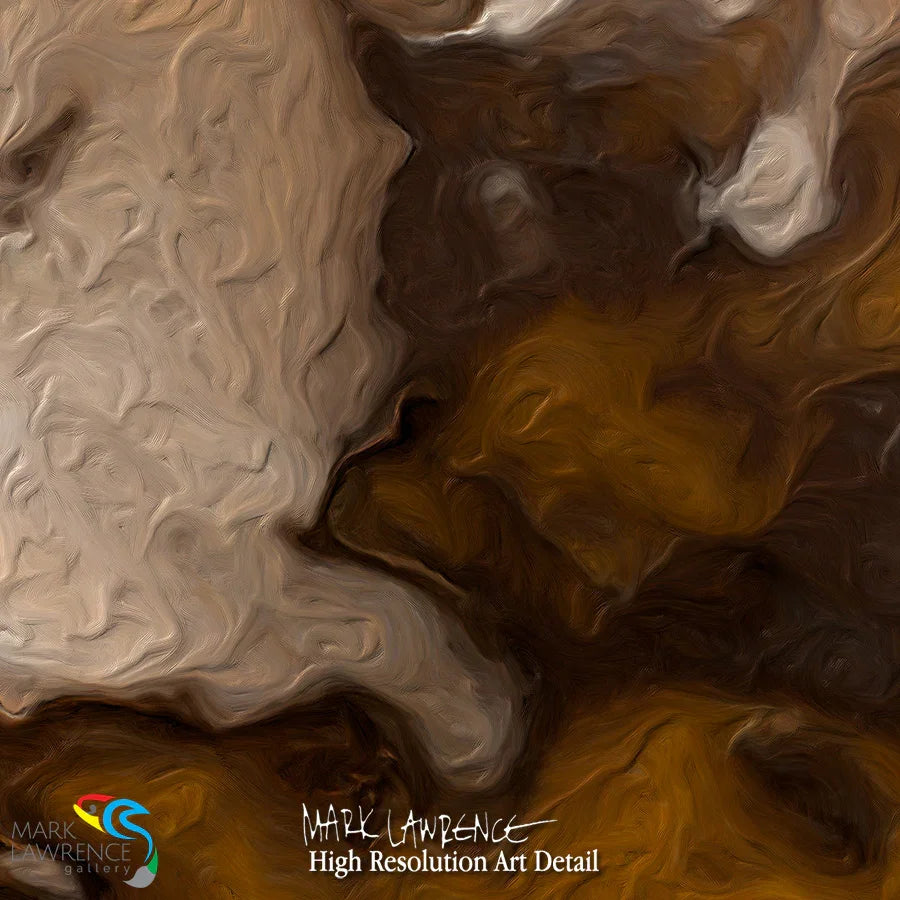 Christian Modern Art. Psalm 34:14. Turning from Turmoil