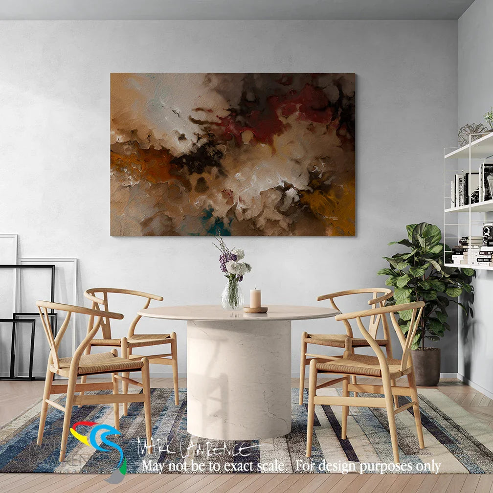 Christian Modern Art. Psalm 34:14. Turning from Turmoil