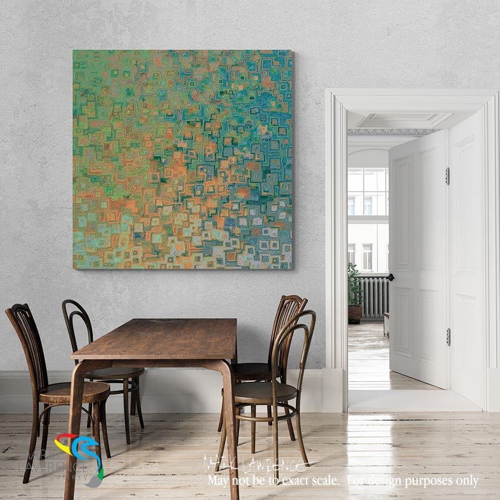 Interior Design Inspiration- Discover Psalm 37:23. Limited Edition Christian Modern Art. Enjoy the artist's skillfully textured brush strokes. Revel in this brightly colored, hand-embellished Christian abstract art. Find Art That Inspires You! The steps of a man are established by the Lord, when he delights in his way. Psalm 37:23