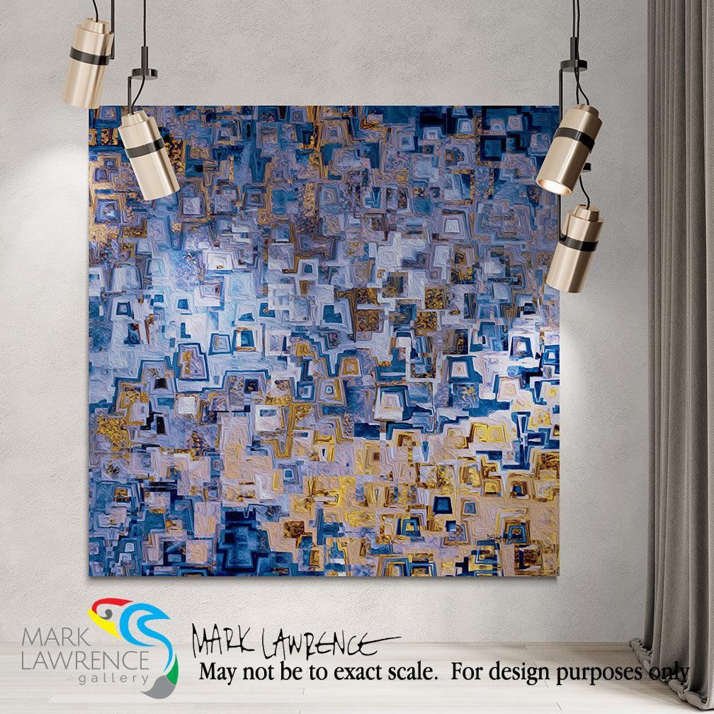 Interior Design Inspiration- Psalm 91:2. Refuge in the Most High. Limited Edition Christian Modern Art. Ultra-hand embellished and textured with rich brush strokes by the artist. Signed & numbered brightly colored Christian abstract art. I will say of the Lord, “He is my refuge and my fortress; My God, in Him I will trust." Psalm 91:2. Find Art That Speaks To You!