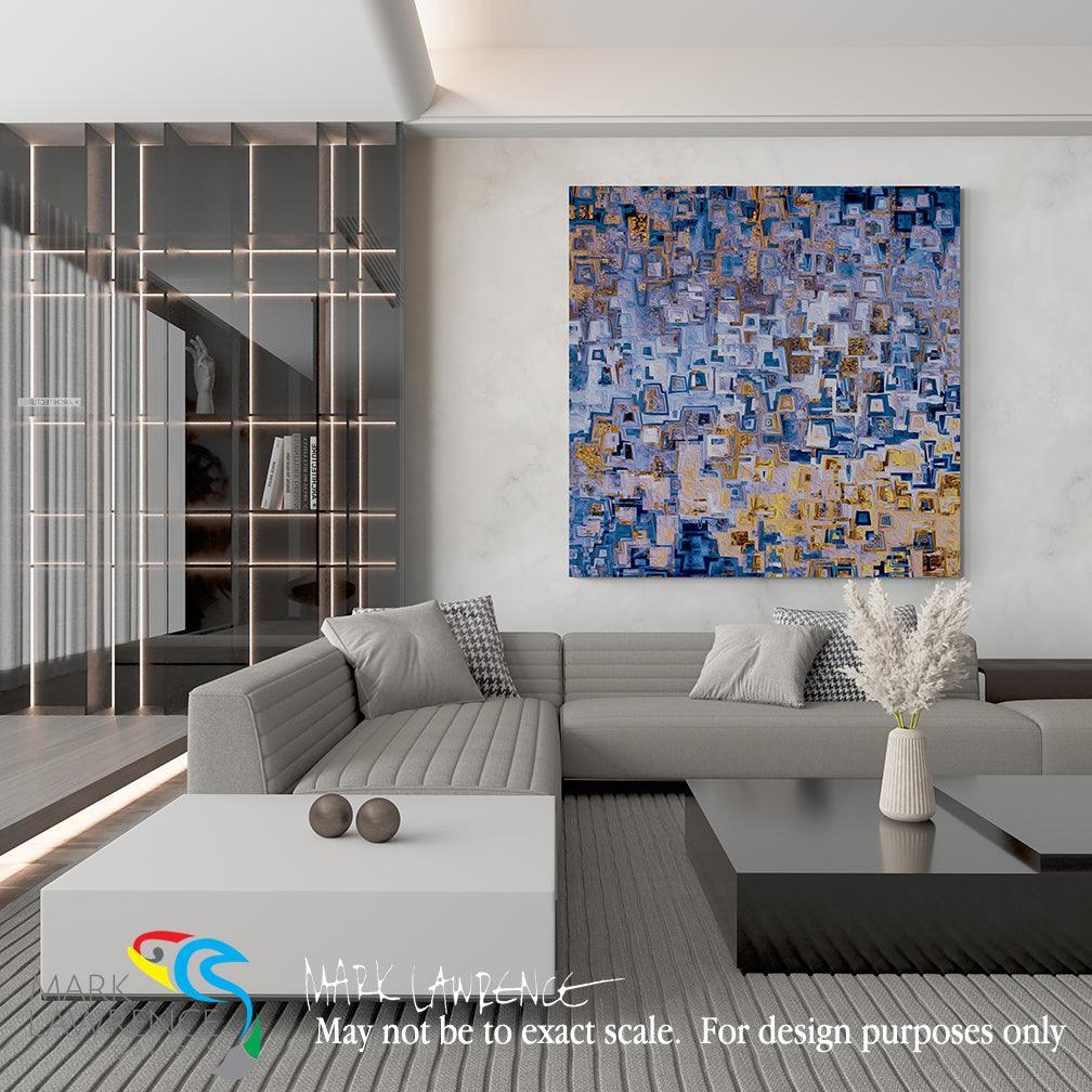 Interior Design Inspiration- Psalm 91:2. Refuge in the Most High. Limited Edition Christian Modern Art. Ultra-hand embellished and textured with rich brush strokes by the artist. Signed & numbered brightly colored Christian abstract art. I will say of the Lord, “He is my refuge and my fortress; My God, in Him I will trust." Psalm 91:2. Find Art That Speaks To You!