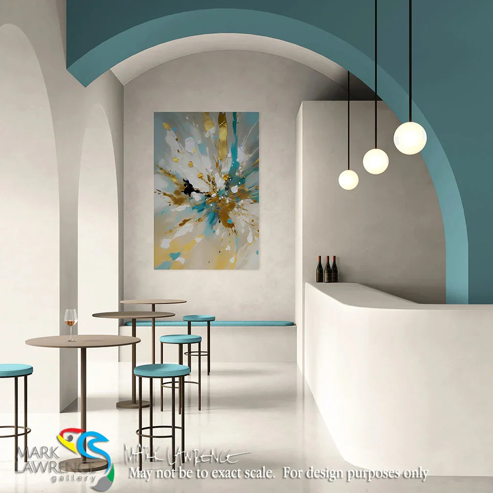 Interior Design Inspiration- Psalm 97:11. Rejoice in Radiance. Limited Edition Christian Modern Art. God lights the way for those who walk with Him. His joy shines through even the darkest night. Signed & numbered. Museum quality on canvas wall art prints.