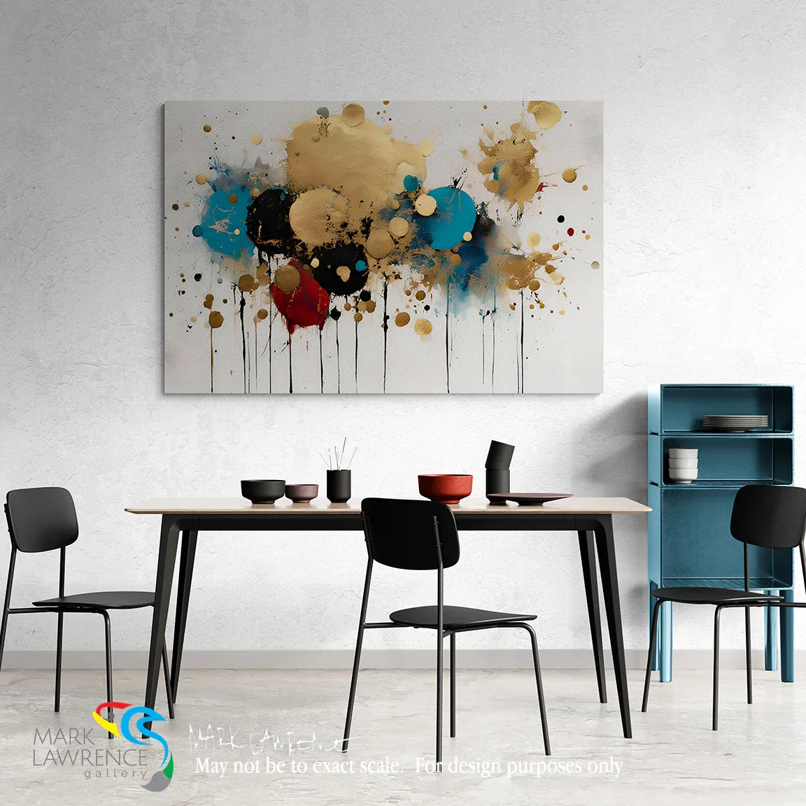 Interior Design Inspiration- Revelation 4:11. Worthy of All. Limited Edition Christian Modern Art. Hand embellished & textured giclee paintings with bold brush strokes by the artist. Signed & numbered. Museum quality on canvas wall art. Look at this painting and praise the power of God who created all things and holds the universe in His hands