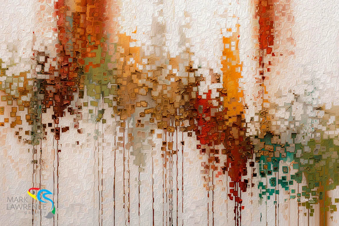 Romans 8:37. More Than Conquerors. Limited Edition Christian Modern Art. Hand embellished & textured giclee paintings with bold brush strokes by the artist. Signed & numbered. Museum quality on canvas wall art prints. Surrender your life to Christ today and experience the unstoppable power of His love.