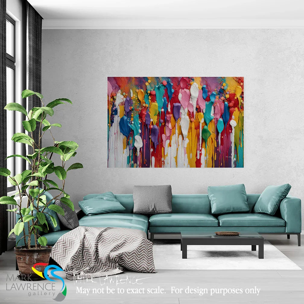 Interior Design Inspiration- Romans 6:4. Newness of Life. Limited Edition Christian Modern Art. Hand embellished & textured giclee paintings with bold brush strokes by the artist. Signed & numbered. Museum quality wall art prints. Each day is a fresh start, filled with His grace and purpose. Trust in Jesus, and let His life transform you completely!