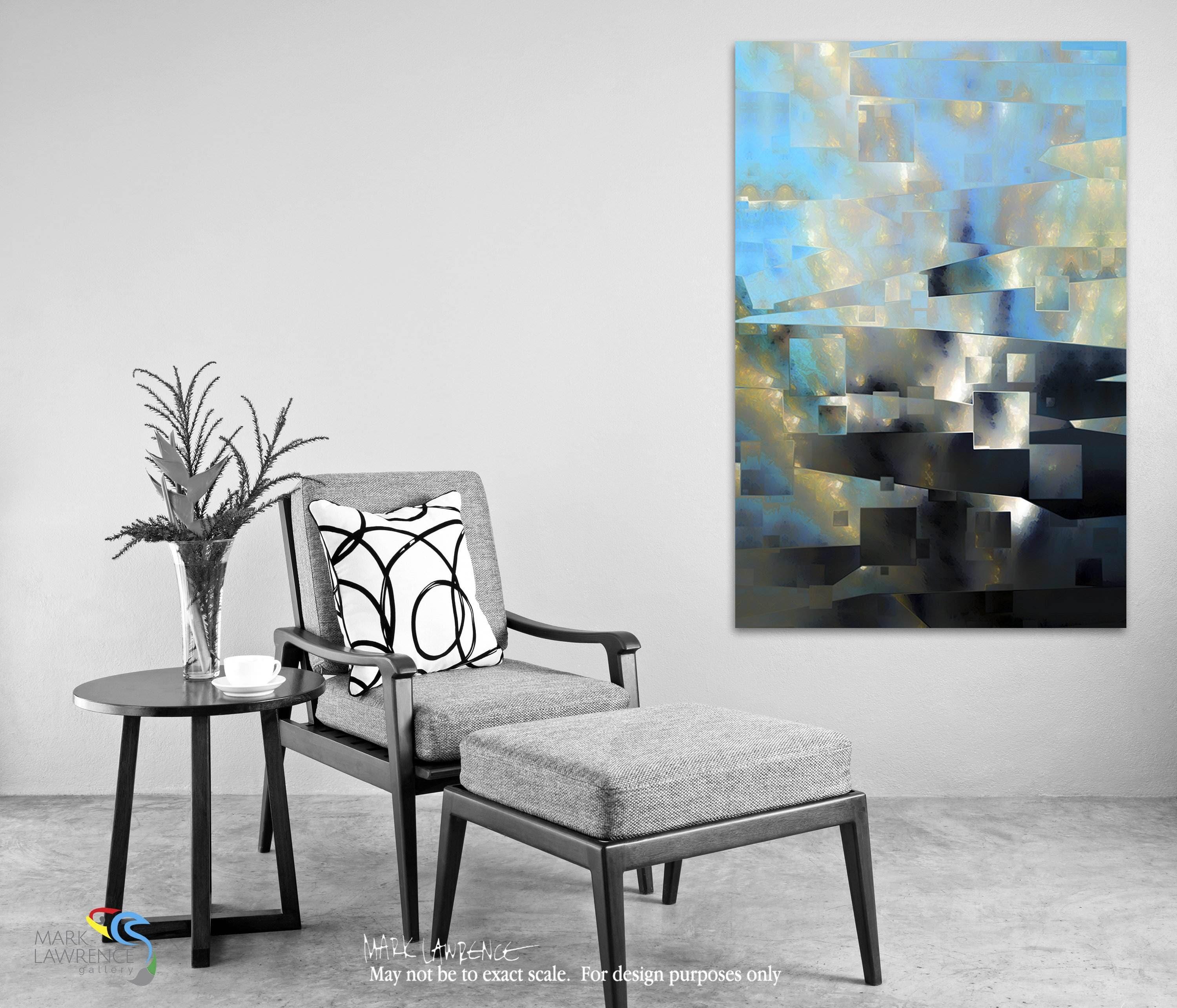 2 Corinthians 3:18. From Glory To Glory. Christian themed limited edition art. Ultra-hand textured and embellished with brush strokes by the artist. Signed and numbered inspirational abstract art. Share your faith with art!