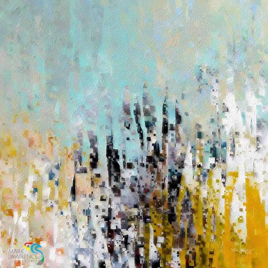 2 Corinthians 4:18. Things Not Seen. Limited Edition Christian Modern Art. Ultra-hand embellished and textured with rich brush strokes by the artist. Signed & numbered brightly colored Christian abstract art. Find Art That Speaks To You! While we do not look at the things which are seen, but at the things which are not seen. For the things which are seen are temporary, but the things which are not seen are eternal. 2 Corinthians 4:18