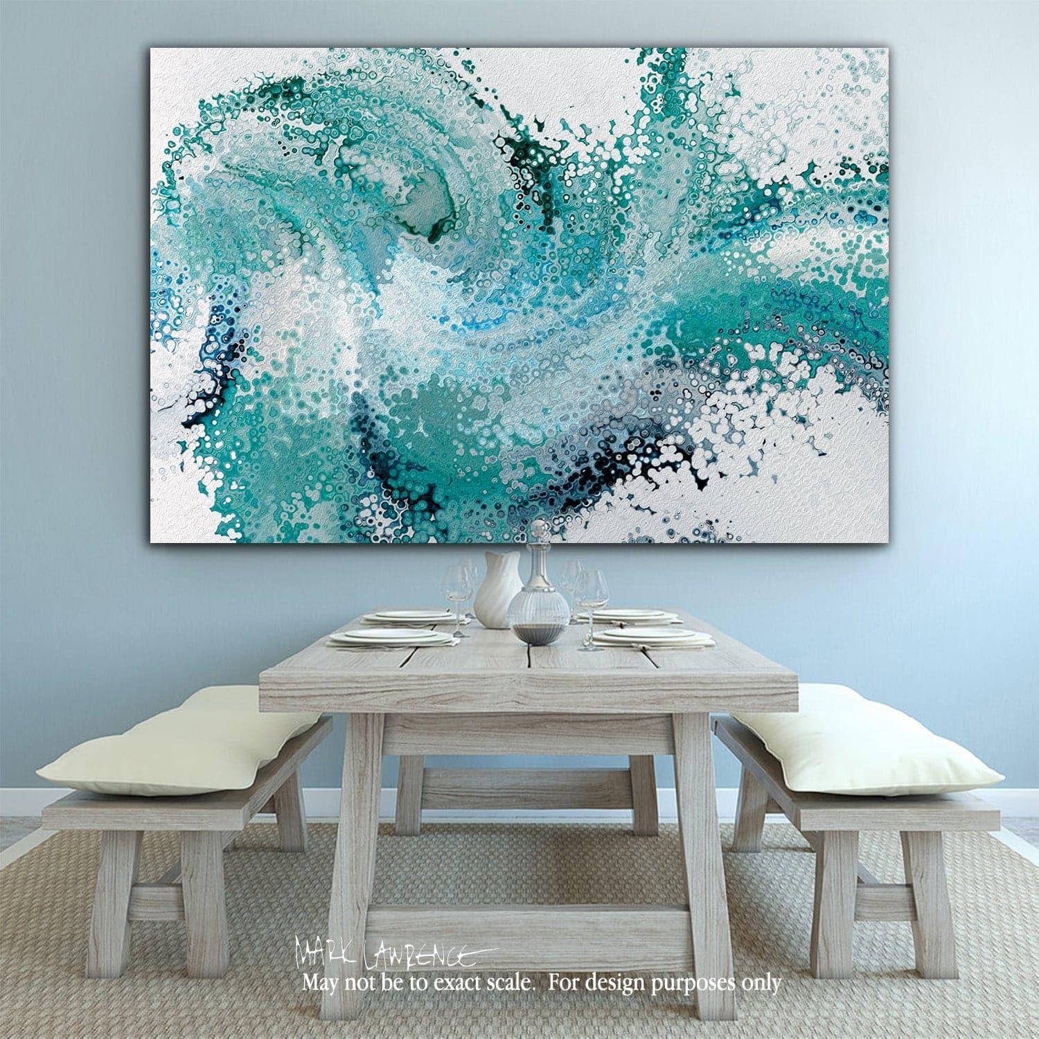 Interior Design Inspiration- 2 Kings 6:17. The Thrill of Trusting God. Limited Edition Christian Modern Art. Ultra-hand embellished and textured with rich brush strokes by the artist. Signed & numbered brightly colored Christian abstract art. And Elisha prayed, and said, “Lord, I pray, open his eyes that he may see.” Then the Lord opened the eyes of the young man, and he saw. And behold, the mountain was full of horses and chariots of fire all around Elisha.