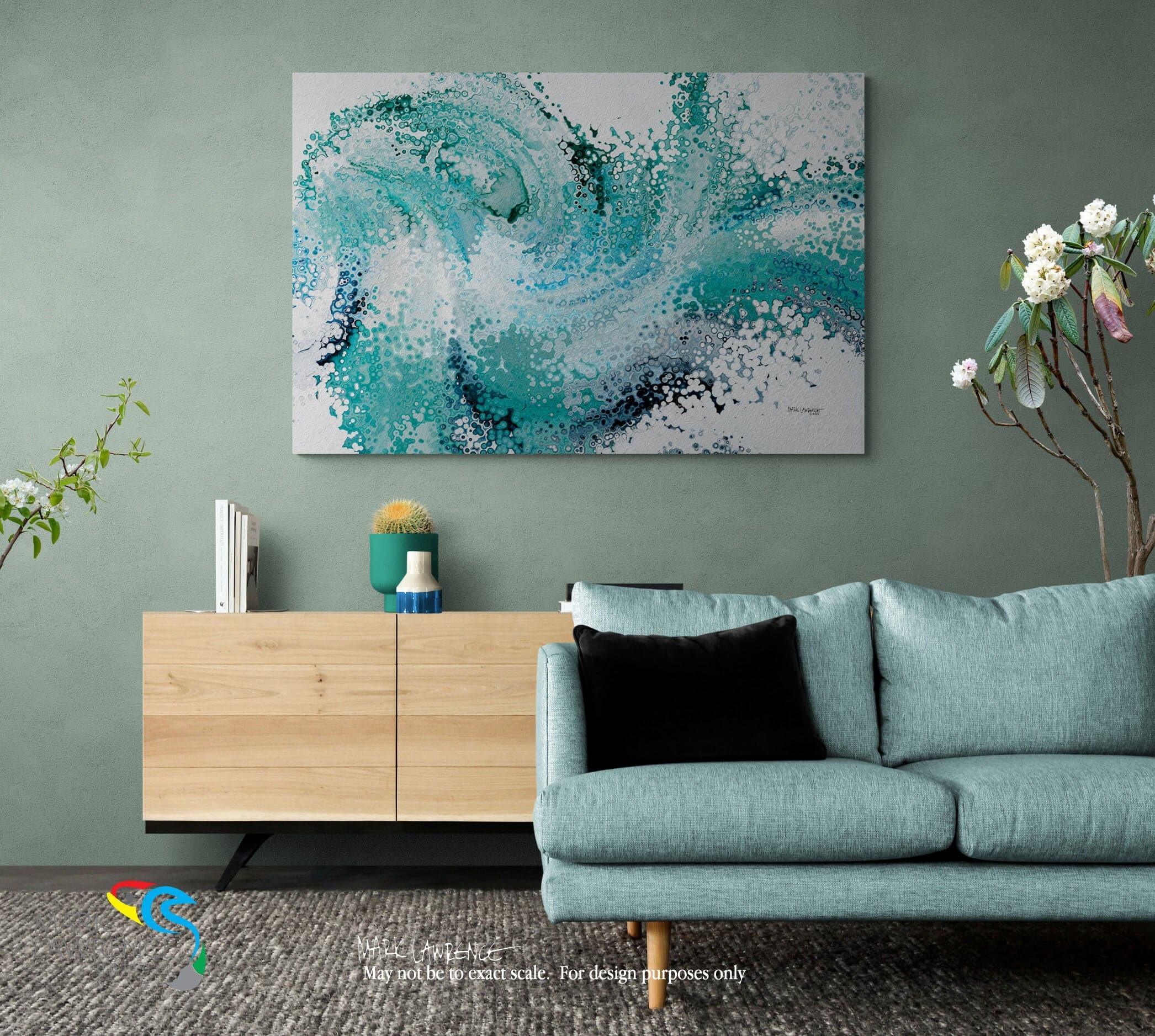 Interior Design Inspiration- 2 Kings 6:17. The Thrill of Trusting God. Limited Edition Christian Modern Art. Ultra-hand embellished and textured with rich brush strokes by the artist. Signed & numbered brightly colored Christian abstract art. And Elisha prayed, and said, “Lord, I pray, open his eyes that he may see.” Then the Lord opened the eyes of the young man, and he saw. And behold, the mountain was full of horses and chariots of fire all around Elisha.
