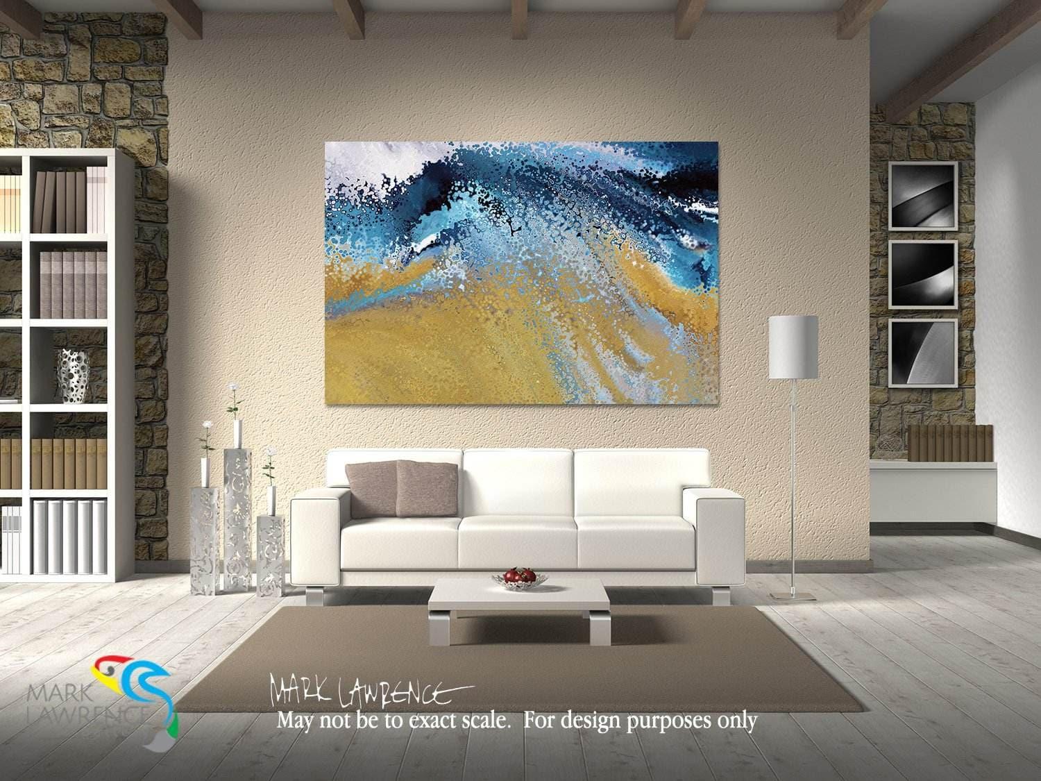 Acts 22:16. Why Are You Waiting. Christian themed limited edition art. Ultra-hand embellished and textured and with rich brush strokes by the artist. Signed and numbered. Share your faith with art! And now why are you waiting? Arise and be baptized, and wash away your sins, calling on the name of the Lord
