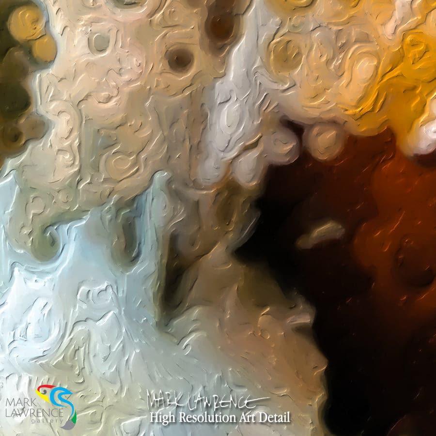 Large Painting Detail of Colossians 1:27. The Hope Of Glory. Limited Edition Christian Modern Art. Ultra-hand embellished and textured with rich brush strokes by the artist. Signed and numbered brightly colored Christian abstract art. To them God willed to make known what are the riches of the glory of this mystery among the Gentiles: which is Christ in you, the hope of glory.