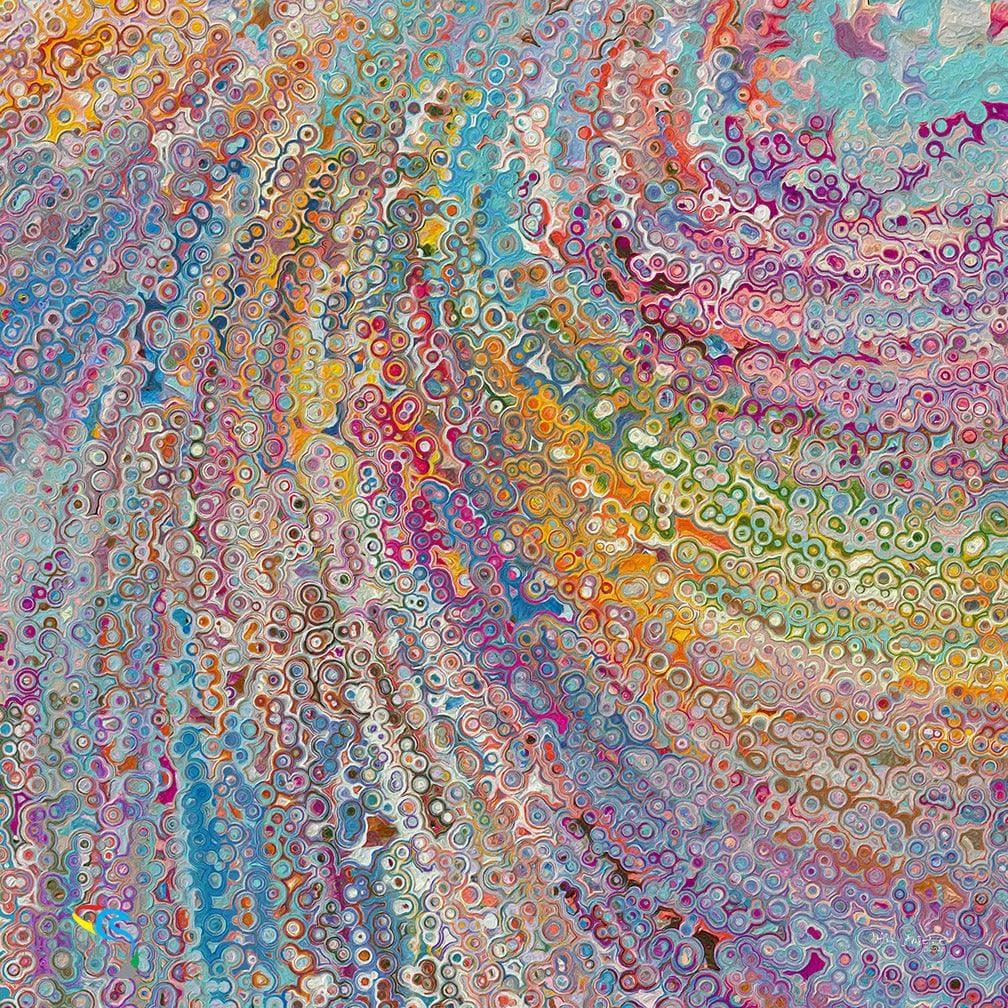 Deuteronomy 29:29. The Secret Things. Limited Edition Christian Modern Art. Ultra-hand embellished and textured with rich brush strokes by the artist. Signed & numbered. The secret things belong to the Lord our God, but those things which are revealed belong to us and to our children forever, that we may do all the words of this law.