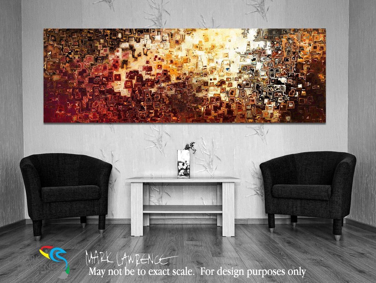 Genesis. Genesis 1:3. Limited Edition Christian Modern Art Panoramic. Ultra-hand embellished and textured with rich brush strokes by the artist. Signed & numbered brightly colored Christian abstract art. Find Art That Speaks To You! Then God said, “Let there be light”; and there was light. Genesis 1:3