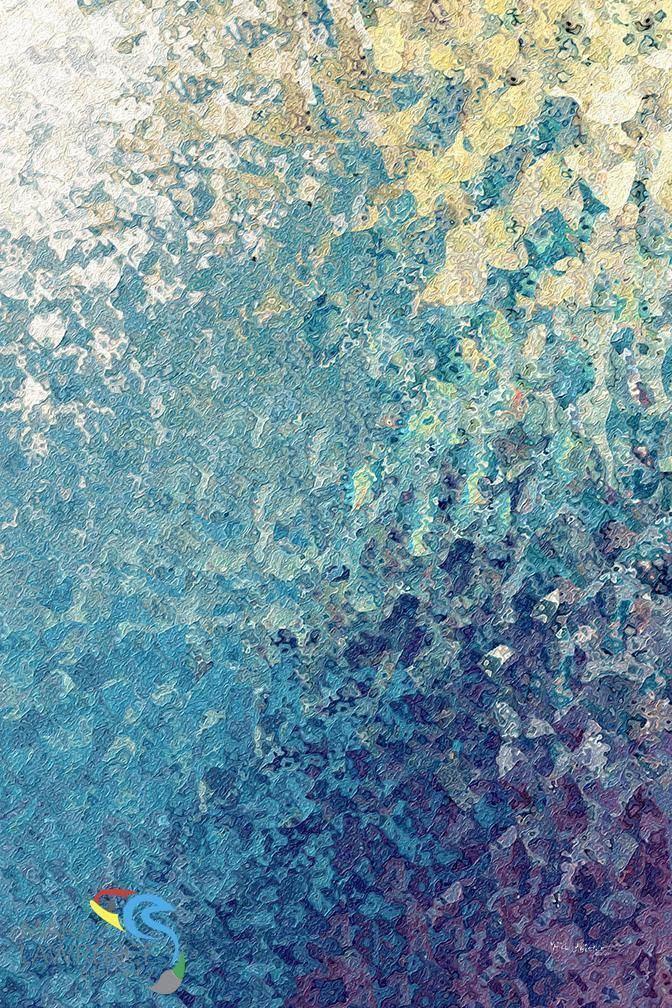 Isaiah 12:2. My Strength And Song. Limited Edition Christian Modern Art. Ultra-hand embellished and textured by the artist. Signed and numbered Christian abstract art. Behold, God is my salvation, I will trust and not be afraid; For the Lord God is my strength and song, and He has become my salvation. Isaiah 12:2