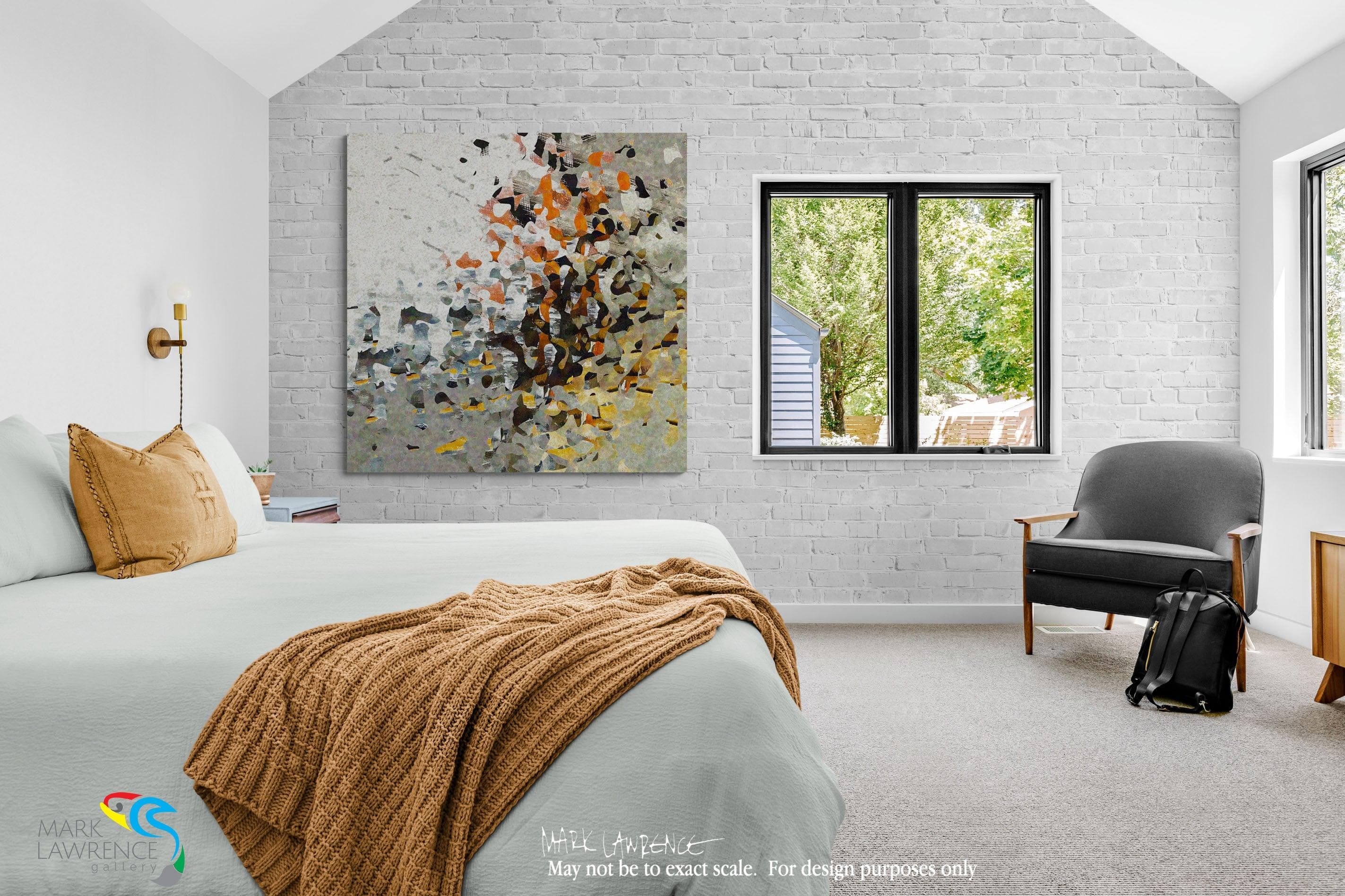 Interior Design Inspiration. Isaiah 50:4. Awaken Me To Hear. Limited Edition Christian Modern Art. Ultra-hand embellished and textured. Signed & numbered Christian abstract art. The Lord God has given Me the tongue of the learned, that I should know how to speak a word in season to him who is weary. He awakens Me morning by morning, He awakens My ear to hear as the learned.