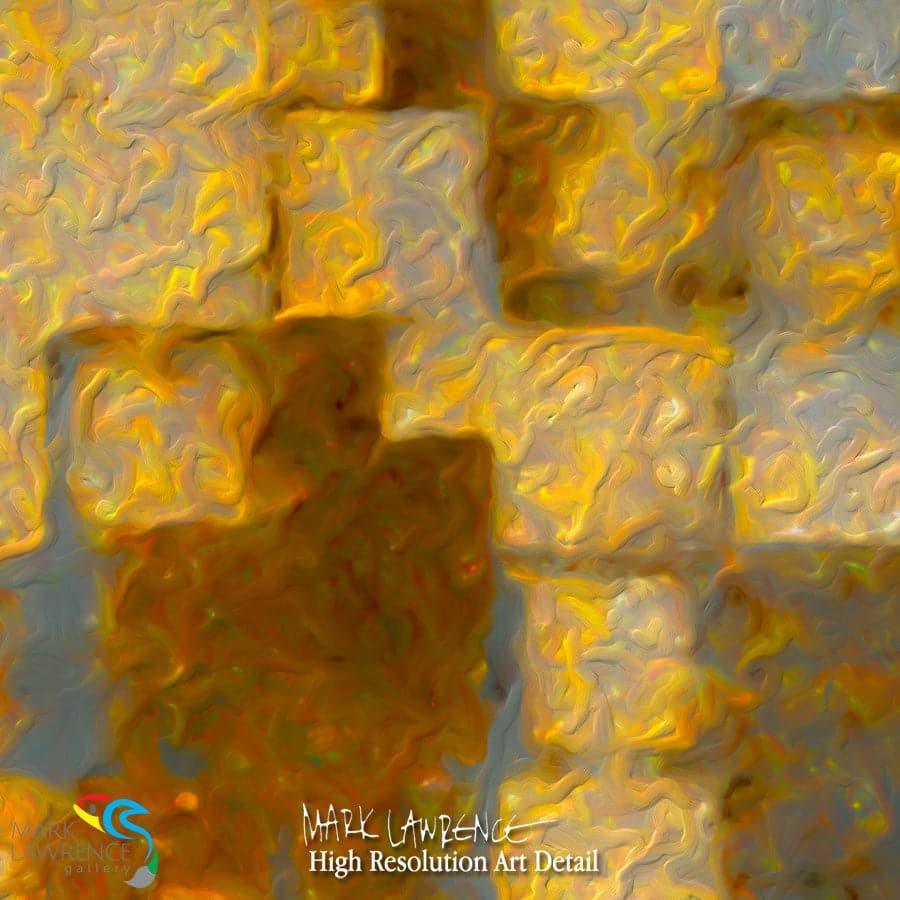 Painting Detail of- Isaiah 55:6. Our Intimacy With God- His Highest Priority. Limited Edition Christian Modern Art. Ultra-hand embellished and textured with rich brush strokes by the artist. Signed & numbered brightly colored Christian abstract art. Seek the Lord while He may be found, Call upon Him while He is near. Isaiah 55:6