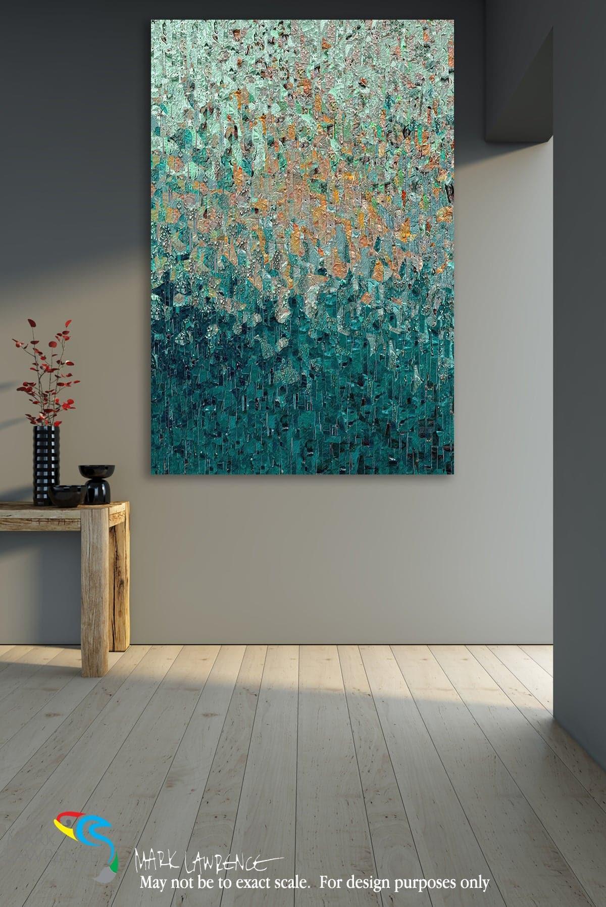 James 1:12. The Crown Of Life. Limited Edition Christian Modern Art. Ultra-hand textured. Signed and numbered brightly colored Christian abstract art. Blessed is the man who endures temptation; for when he has been approved, he will receive the crown of life which the Lord has promised to those who love Him.