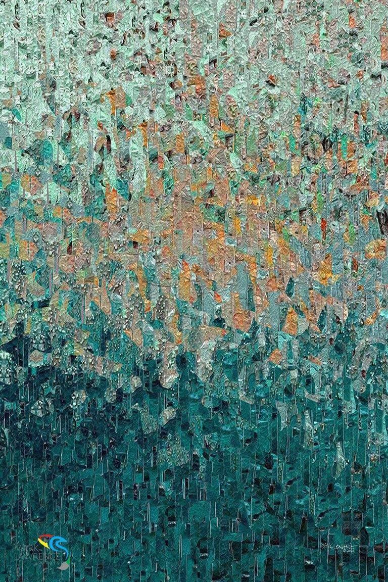 James 1:12. The Crown Of Life. Limited Edition Christian Modern Art. Ultra-hand textured. Signed and numbered brightly colored Christian abstract art. Blessed is the man who endures temptation; for when he has been approved, he will receive the crown of life which the Lord has promised to those who love Him.