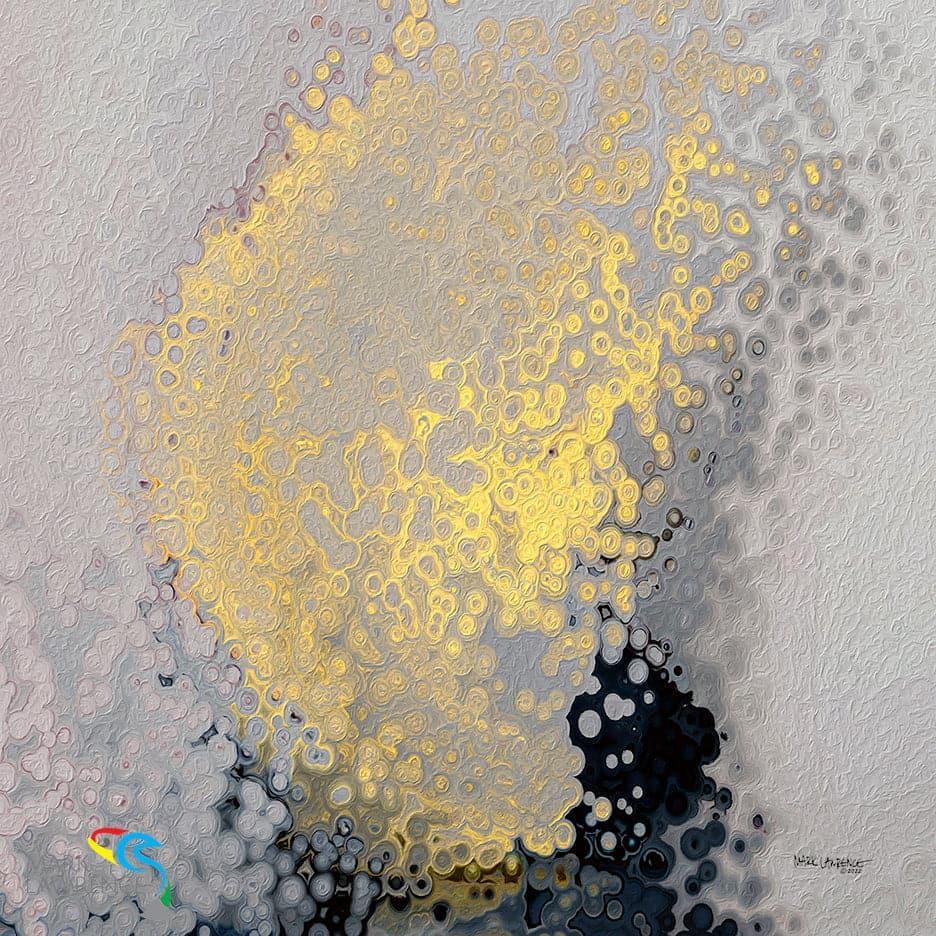 Christian Modern Art. Jeremiah 29:12. Call Upon Me