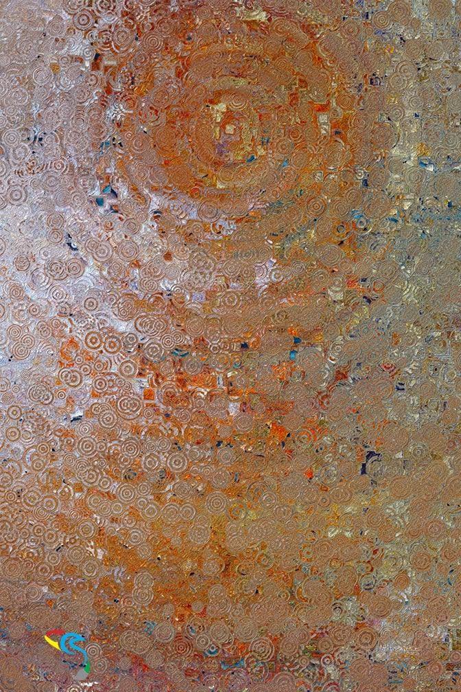 Job 1:21. Live In God's Presence. Limited Edition Christian Modern Art. Ultra-hand embellished by the artist. Signed and numbered Christian abstract art. And he said: Naked I came from my mother’s womb, and naked shall I return there. The Lord gave, and the Lord has taken away; blessed be the name of the Lord.