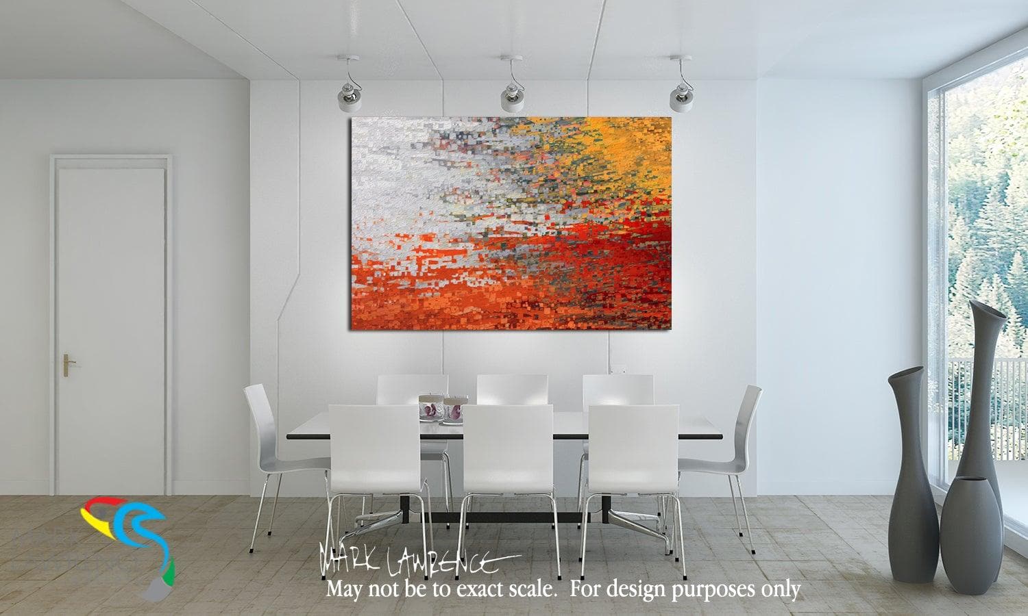 Interior Design Inspiration. John 14:10. The Privilege Of Knowing God. Limited Edition Christian Modern Art. Ultra-hand embellished and textured with rich brush strokes by the artist. Signed & numbered brightly colored Christian abstract art. Do you not believe that I am in the Father, and the Father in Me? The words that I speak to you I do not speak on My own authority; but the Father who dwells in Me does the works. John 14:10