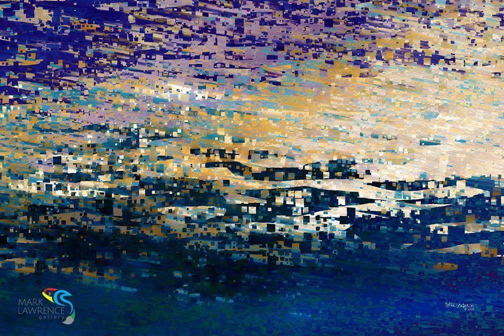 John 16:33. The Peace Of God. Limited Edition Christian Modern Art. Ultra-hand embellished and textured. Signed & numbered. Christian abstract art. These things I have spoken to you, that in Me you may have peace. In the world you will have tribulation; but be of good cheer, I have overcome the world.”