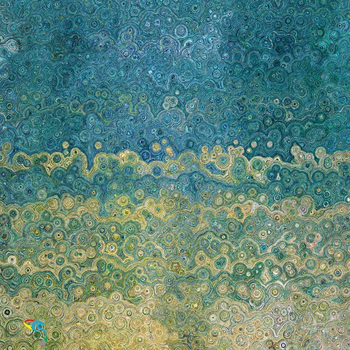Lamentations 3:24. I Hope In Him. Limited Edition Christian Modern Art. Ultra-hand embellished and textured with rich brush strokes by the artist. Signed & numbered brightly colored Christian abstract art. Find Art That Speaks To You! The Lord is my portion,†says my soul, “Therefore I hope in Him!" Lamentations 3:24