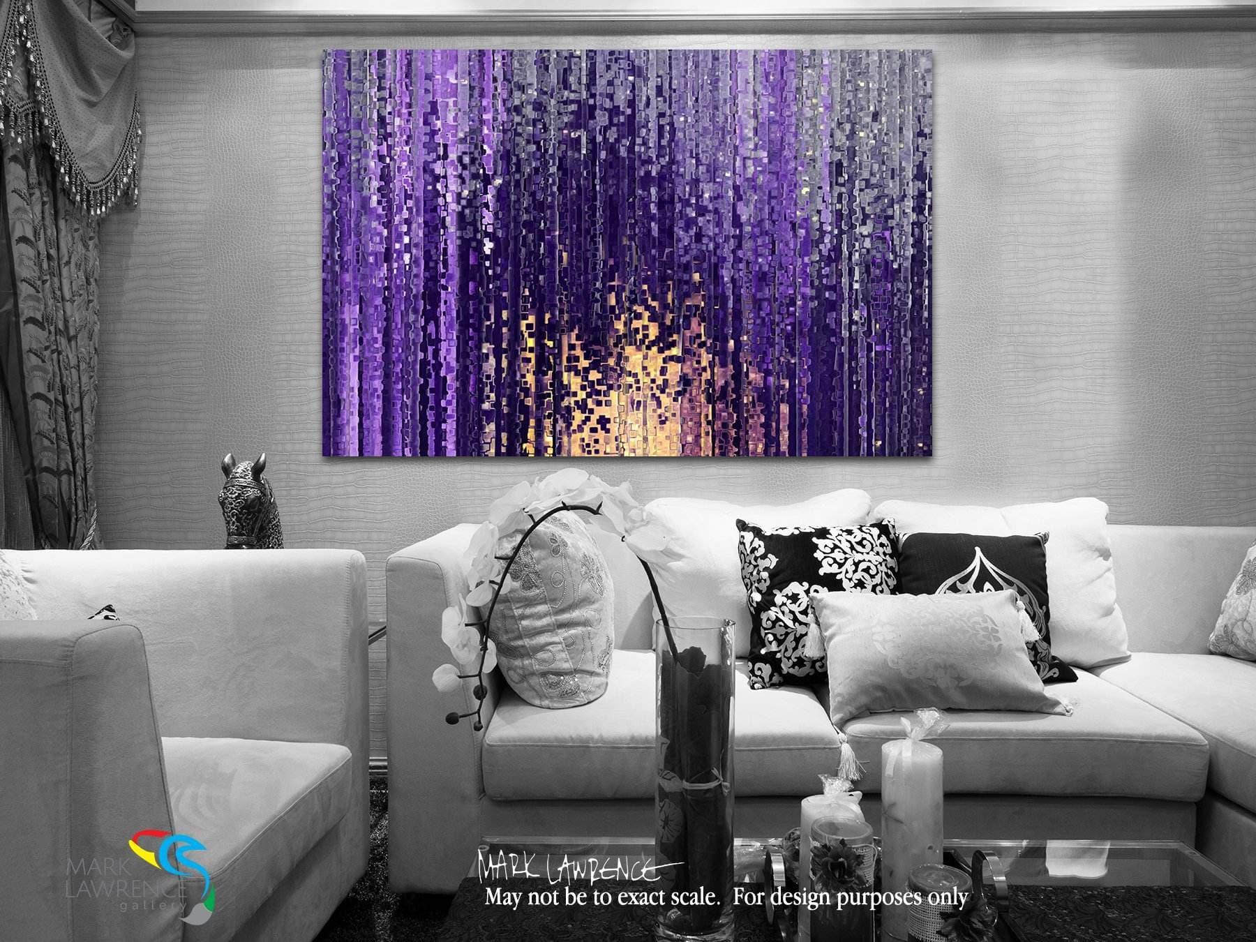 Matthew 5:14. Light Of The World. Christian themed limited edition art. Ultra-hand embellished and textured and with rich brush strokes by the artist. Signed and numbered brightly colored abstracts. You are the light of the world. A city that is set on a hill cannot be hidden.