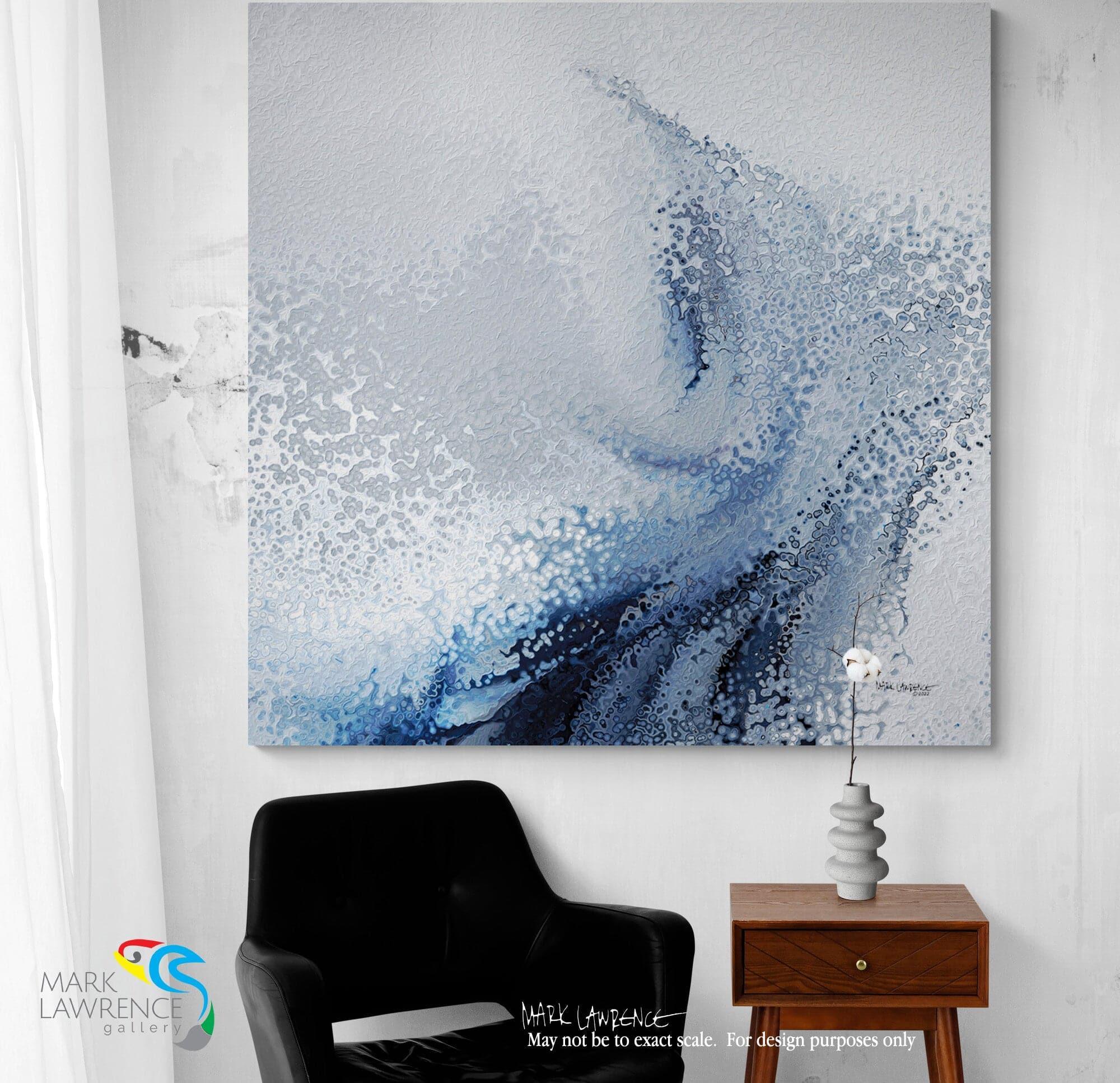 Interior Design Inspiration- Numbers 23:19. Our Anchor in Times of Storm. Limited Edition Christian Modern Art. Ultra-hand embellished and textured with rich brush strokes by the artist. Signed & numbered brightly colored Christian abstract art. God is not a man, that He should lie, Nor a son of man, that He should repent. Has He said, and will He not do? Or has He spoken, and will He not make it good?