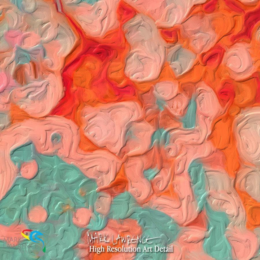 Painting Detail. Psalm 139:16. God's Plan For Me. Limited Edition Christian Modern Art. Ultra-hand embellished and textured with rich brush strokes by the artist. Signed & numbered brightly colored Christian abstract art. Your eyes saw my substance, being yet unformed. And in Your book they all were written, The days fashioned for me, When as yet there were none of them.